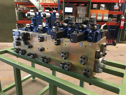 Manifold provided with NiCr-coating - Manufactured by Vameco Diksmuide
